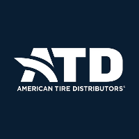 Logo of American Tire Distributors.