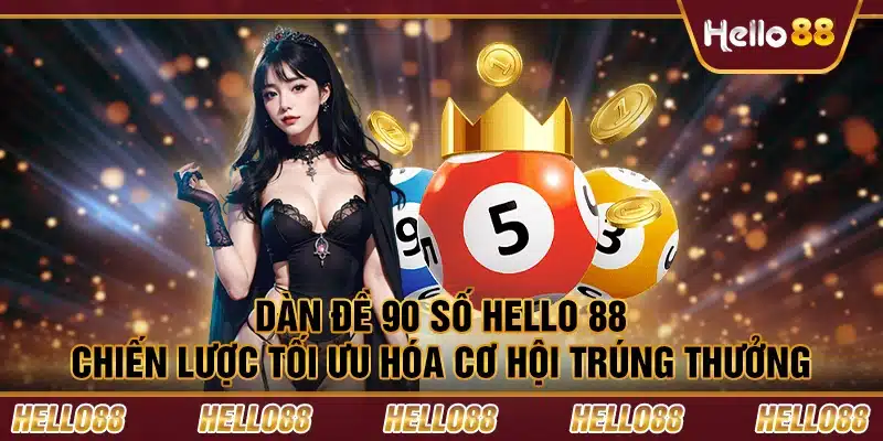 Dàn đề 90 số Hello 88 - Chiến lược tối ưu hóa cơ hội trúng thưởng